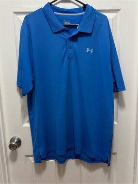Under Armour Men’s Royal Blue Performance Polo
